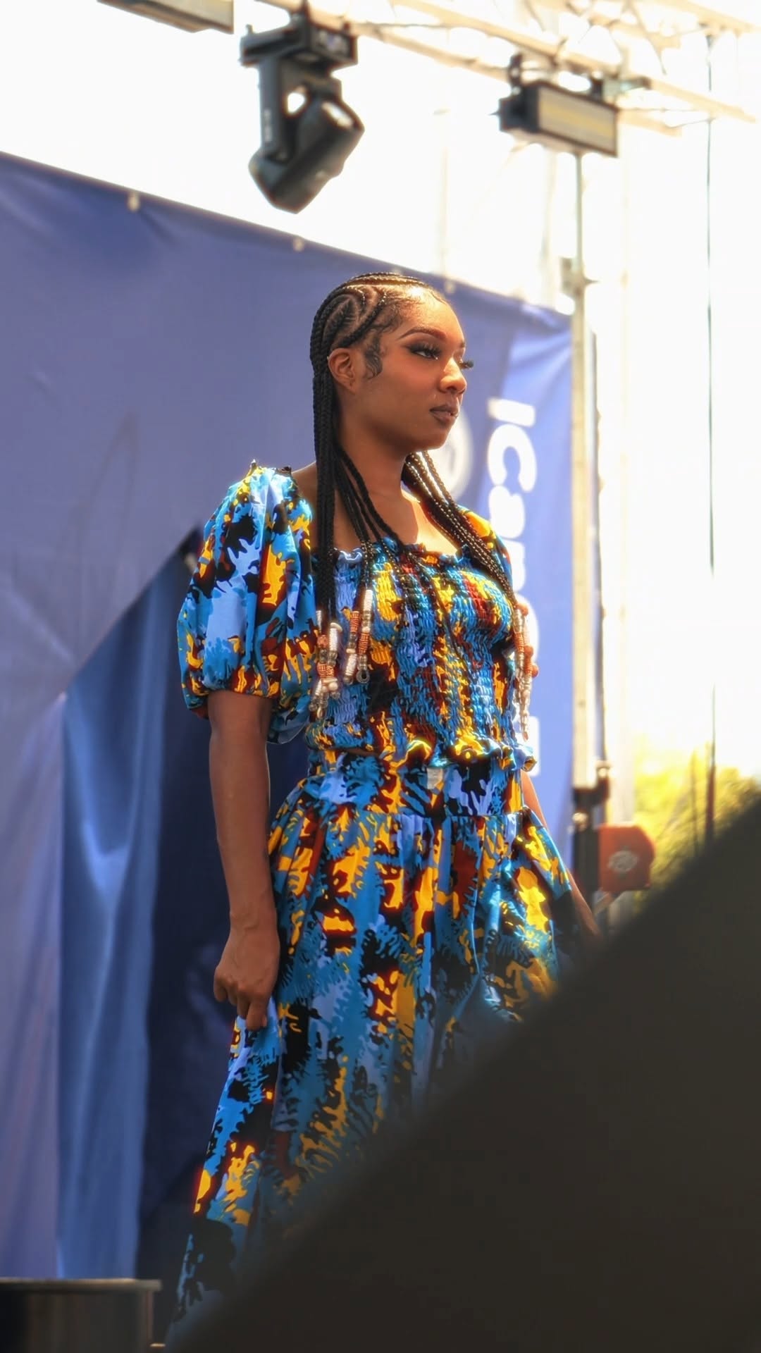 Ashliee representing LiBush Africa fashion and culture